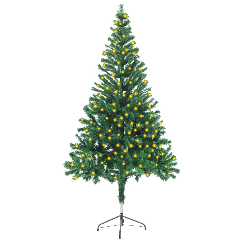 Kunstkerstboom Met Led's En Standaard En 380 Takken 150 Cm