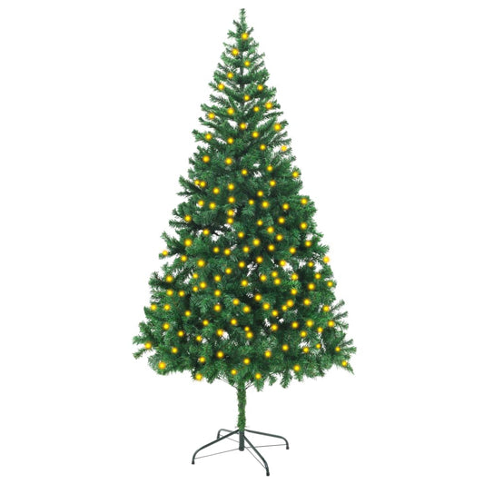 Kunstkerstboom Met Led's En 910 Takken 210 Cm