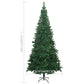 Kunstkerstboom Met Led's L 240 Cm Groen