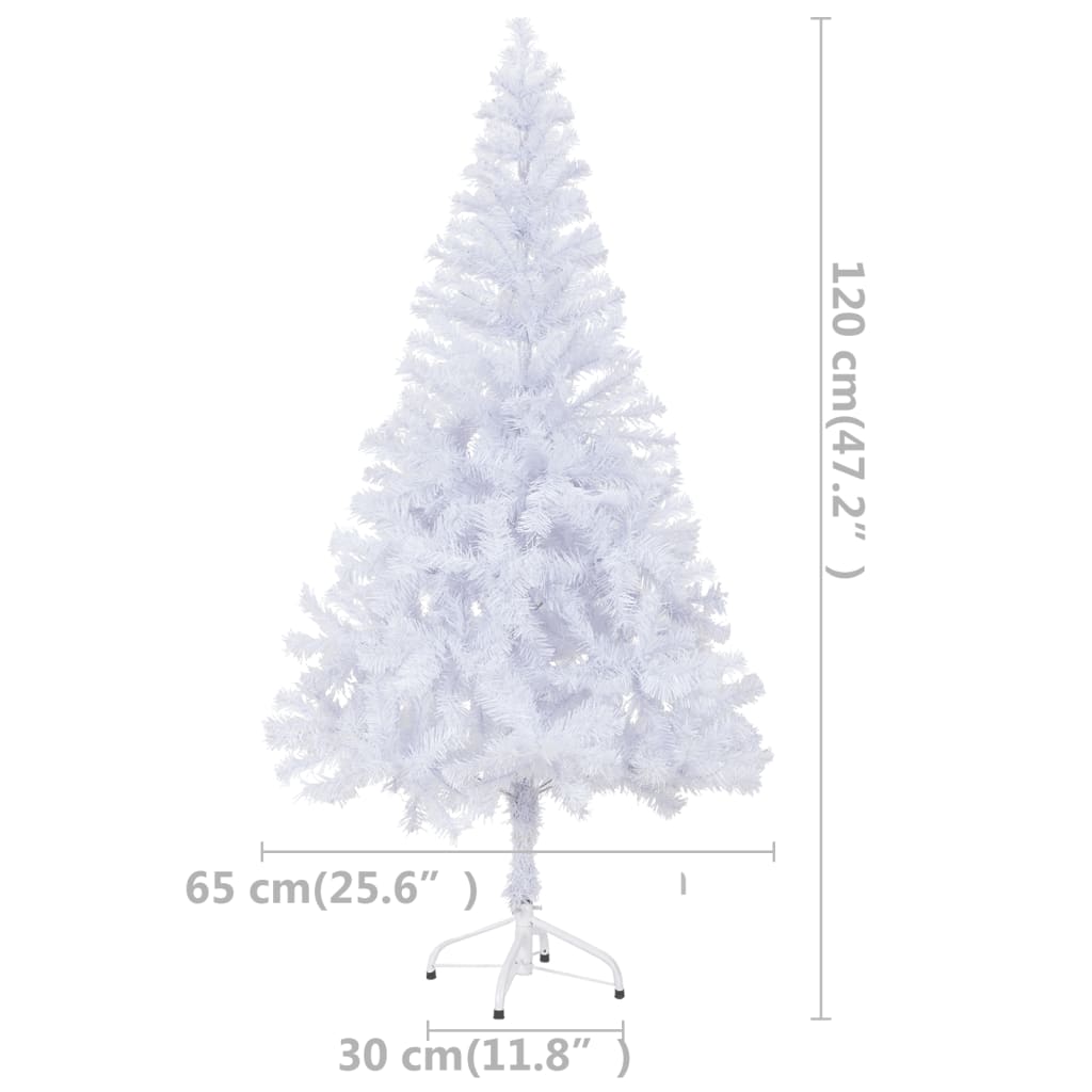 Kunstkerstboom Met Led's En Standaard 230 Takken 120 Cm