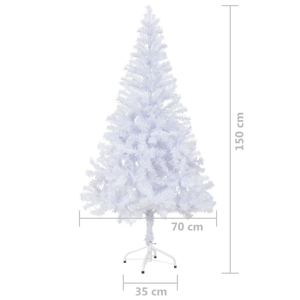Kunstkerstboom Met Led's En Standaard En 380 Takken 150 Cm