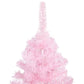 Kunstkerstboom Met Led's En Standaard 120 Cm Pvc Roze