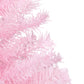 Kunstkerstboom Met Led's En Standaard 150 Cm Pvc Roze