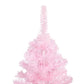 Kunstkerstboom Met Led's En Standaard 180 Cm Pvc Roze