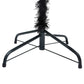 Kunstkerstboom Met Led's En Standaard 210 Cm Pvc Zwart
