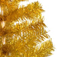 Kunstkerstboom Met Led's En Standaard 120 Cm Pet Goudkleurig