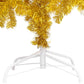 Kunstkerstboom Met Led's En Standaard 120 Cm Pet Goudkleurig