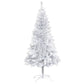 Kunstkerstboom Met Led's En Standaard 120 Cm Pet Zilverkleurig