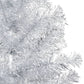 Kunstkerstboom Met Led's En Standaard 120 Cm Pet Zilverkleurig