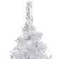 Kunstkerstboom Met Led's En Standaard 120 Cm Pet Zilverkleurig