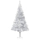Kunstkerstboom Met Led's En Standaard 240 Cm Pet Zilverkleurig