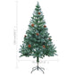 Kunstkerstboom Met Led's En Dennenappels 150 Cm