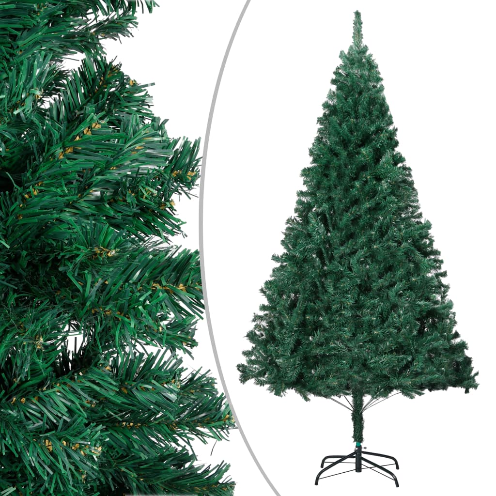 Kunstkerstboom Met Led's En Dikke Takken 120 Cm Groen