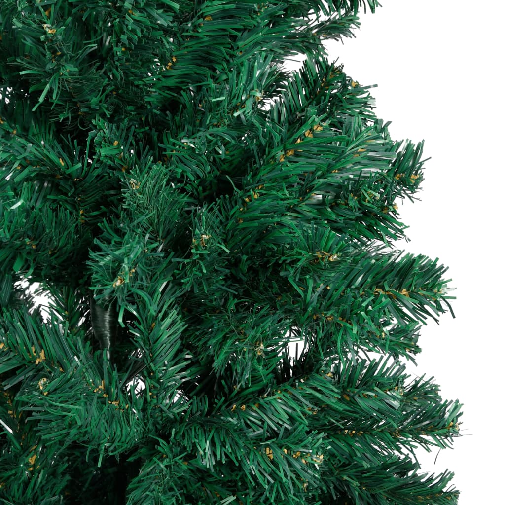 Kunstkerstboom Met Led's En Dikke Takken 120 Cm Groen