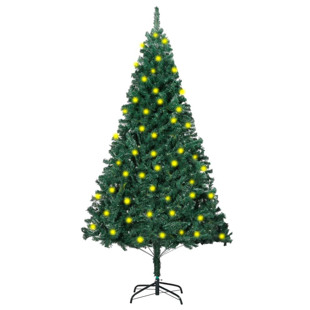 Kunstkerstboom Met Led's En Dikke Takken 150 Cm Groen