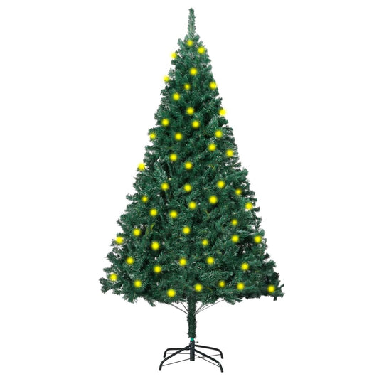 Kunstkerstboom Met Led's En Dikke Takken 150 Cm Groen