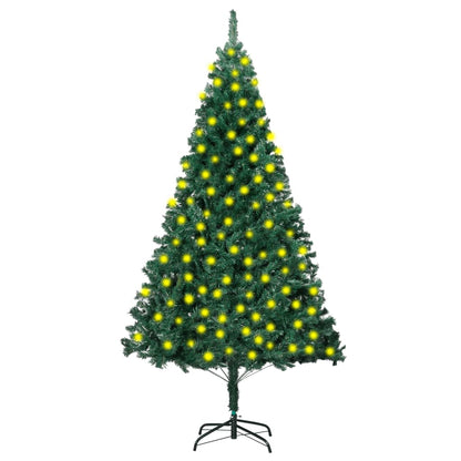 Kunstkerstboom Met Led's En Dikke Takken 210 Cm Groen