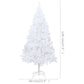 Kunstkerstboom Met Led's En Dikke Takken 120 Cm Wit