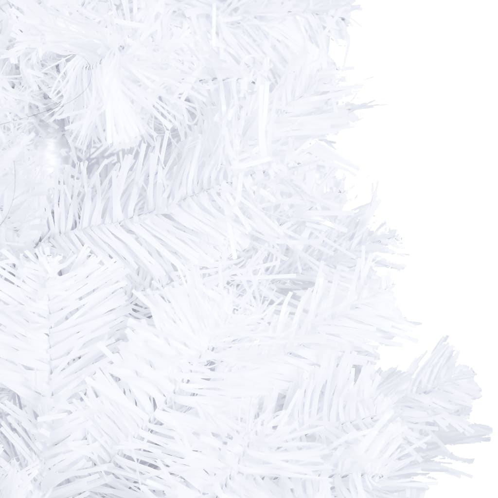 Kunstkerstboom Met Led's En Dikke Takken 120 Cm Wit