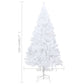 Kunstkerstboom Met Led's En Dikke Takken 210 Cm Wit