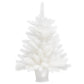Kunstkerstboom Met Led's 65 Cm Wit