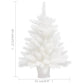 Kunstkerstboom Met Led's 65 Cm Wit