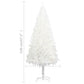 Kunstkerstboom Met Led's 120 Cm Wit