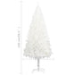 Kunstkerstboom Met Led's 150 Cm Wit