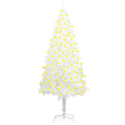 Kunstkerstboom Met Led's 210 Cm Wit