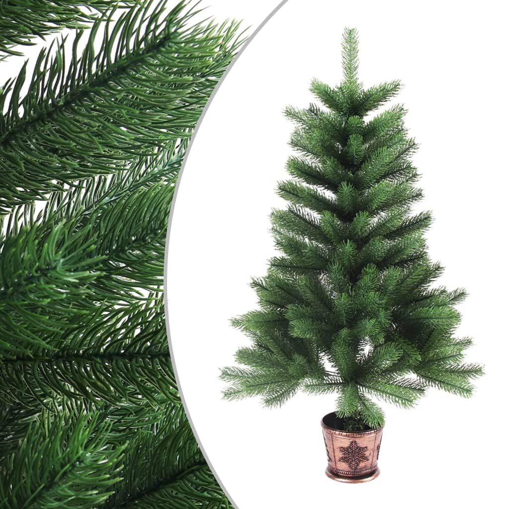 Kunstkerstboom Met Led's 90 Cm Groen