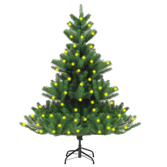 Kunstkerstboom Nordmann Met Led's 120 Cm Groen