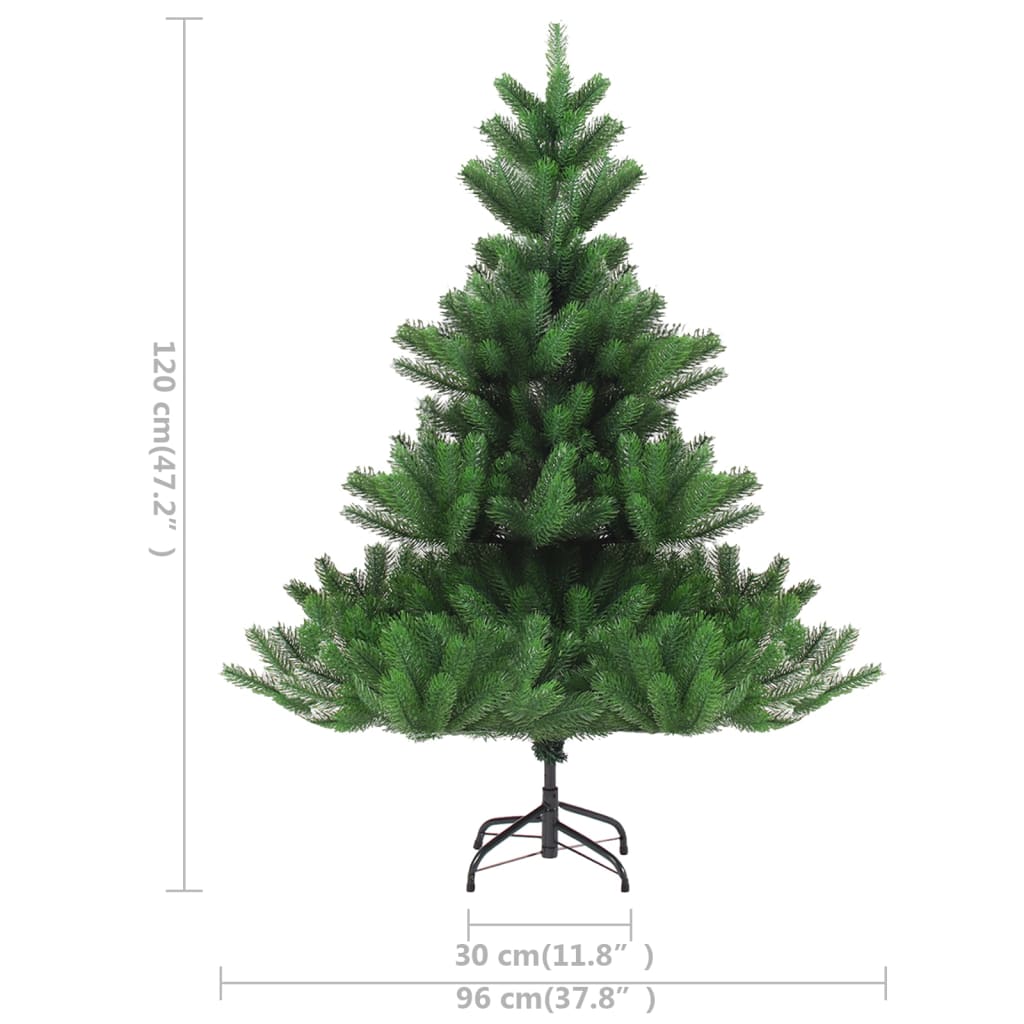 Kunstkerstboom Nordmann Met Led's 120 Cm Groen