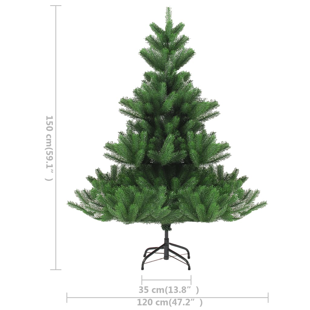 Kunstkerstboom Nordmann Met Led's 150 Cm Groen