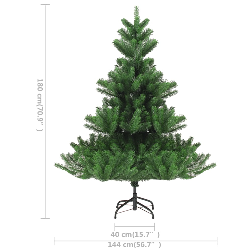 Kunstkerstboom Nordmann Met Led's 180 Cm Groen