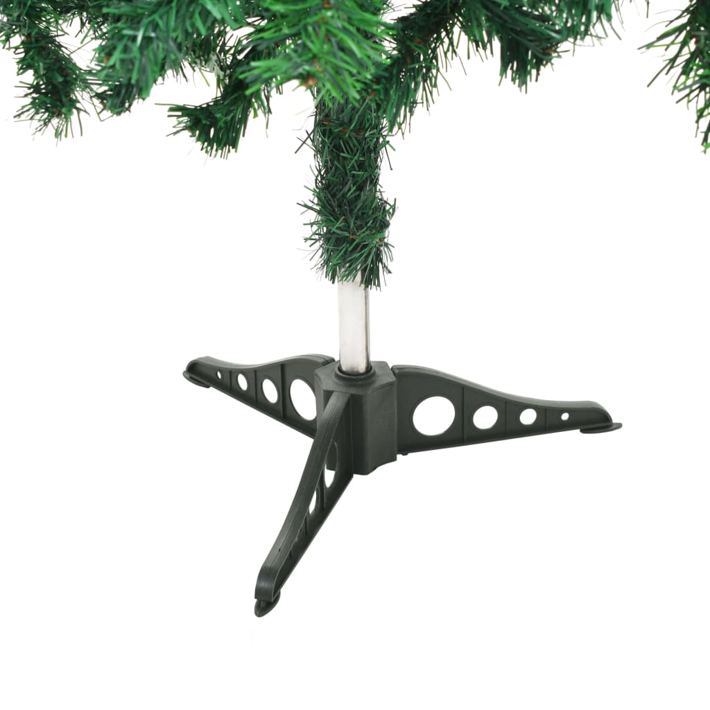 Kunstkerstboom Met Led's En Kerstballen 564 Takken 180 Cm