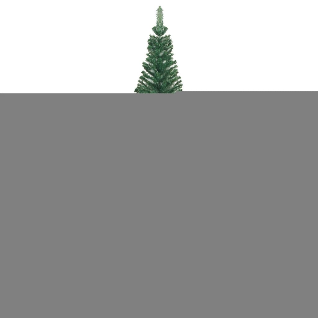 Kunstkerstboom Met Led's En Kerstballen L 240 Cm Groen