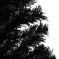 Kunstkerstboom Met Led's En Kerstballen 150 Cm Pvc Zwart