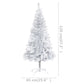 Kunstkerstboom Met Led's En Kerstballen 120 Cm Pet Zilverkleur