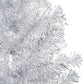 Kunstkerstboom Met Led's En Kerstballen 120 Cm Pet Zilverkleur
