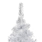 Kunstkerstboom Met Led's En Kerstballen 210 Cm Pet Zilverkleur