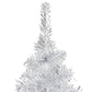 Kunstkerstboom Met Led's En Kerstballen 240 Cm Pet Zilverkleurig