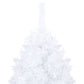 Kunstkerstboom Met Led's En Kerstballen 120 Cm Pvc Wit