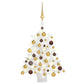 Kunstkerstboom Met Led's En Kerstballen 65 Cm Wit
