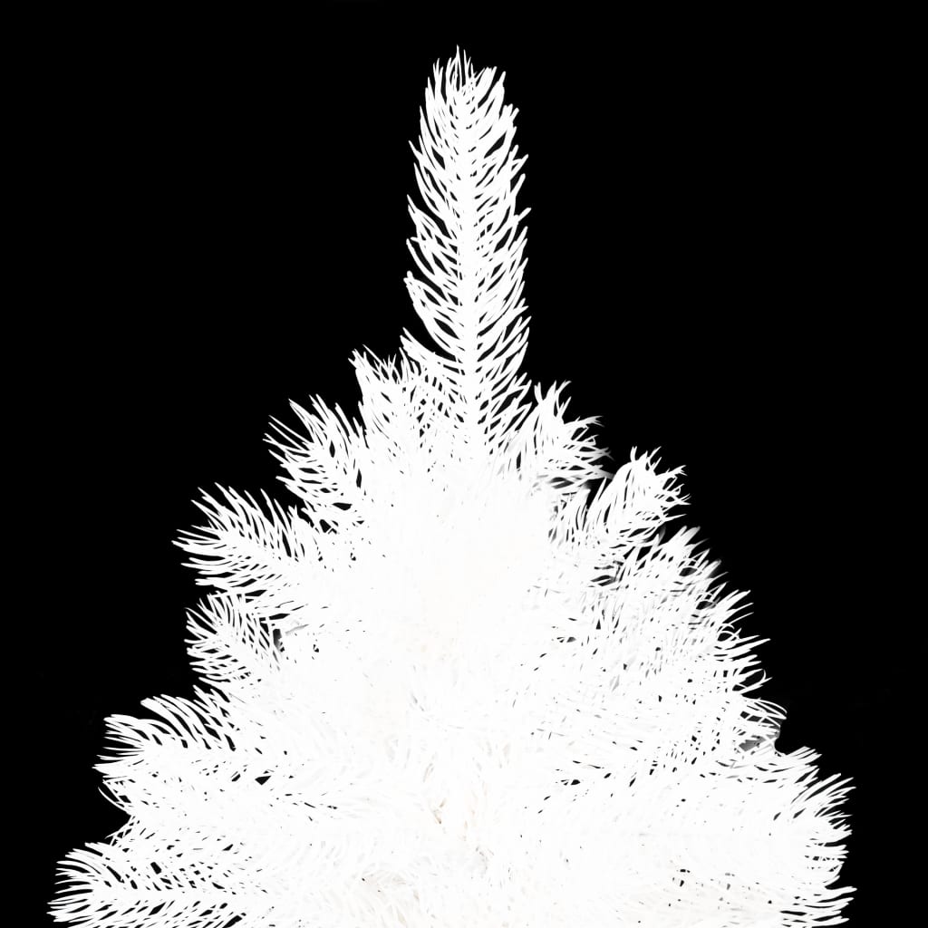 Kunstkerstboom Met Led's En Kerstballen 150 Cm Wit