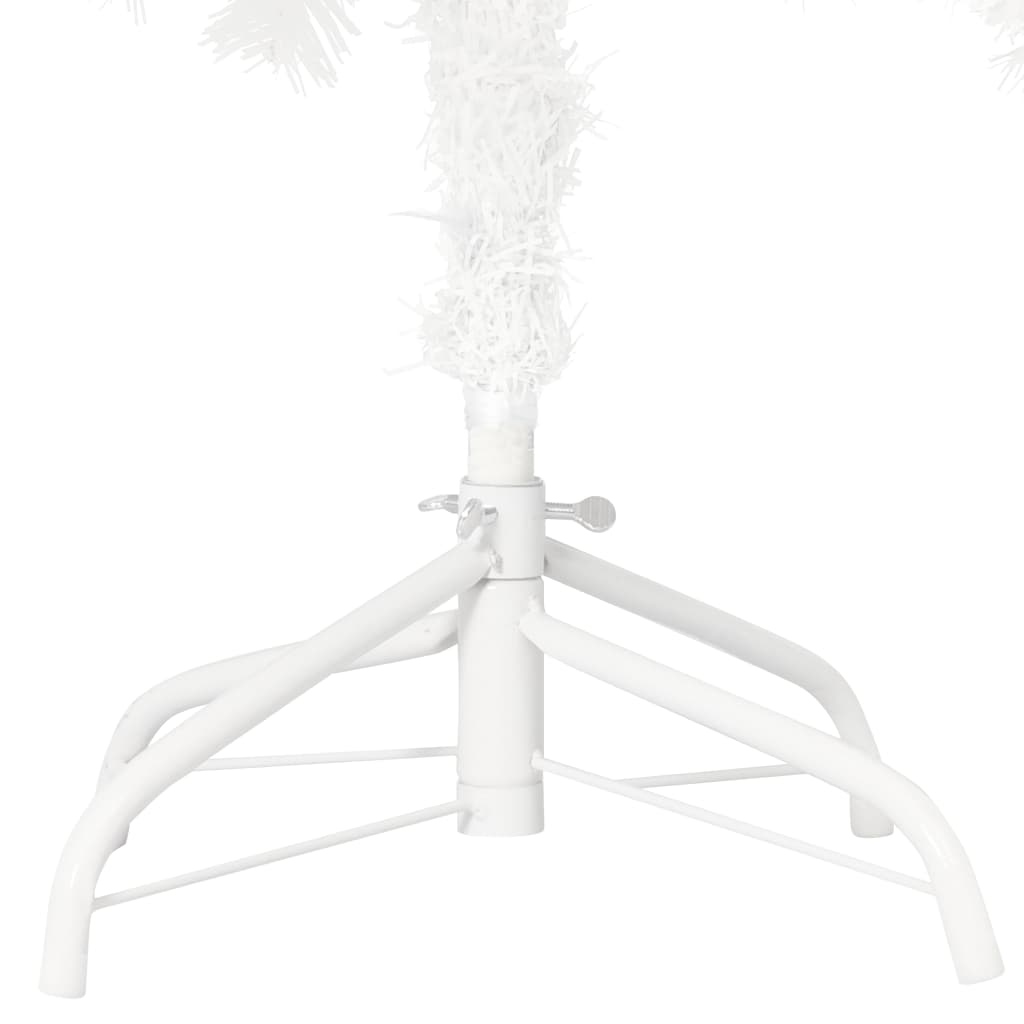Kunstkerstboom Met Led's En Kerstballen 150 Cm Wit