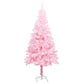 Kunstkerstboom Met Led's En Kerstballen 150 Cm Pvc Roze