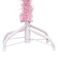 Kunstkerstboom Met Led's En Kerstballen 180 Cm Pvc Roze