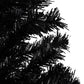 Kunstkerstboom Met Led's En Kerstballen 150 Cm Pvc Zwart