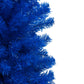 Kunstkerstboom Met Led's En Kerstballen 180 Cm Pvc Blauw
