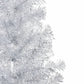 Kunstkerstboom Met Led's En Kerstballen 150 Cm Pet Zilverkleur